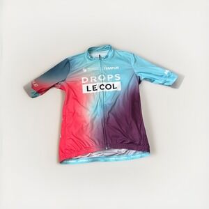 Le Col DROPS Team Women's Pro Aero Cycling Jersey - Size Large Excellent Conditi